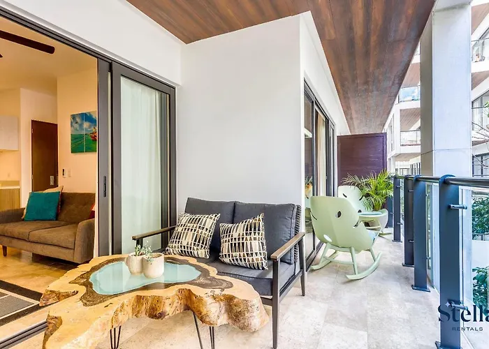 Ipana Condo, Rooftop Pools, Gym, Walk To Apartment Playa del Carmen