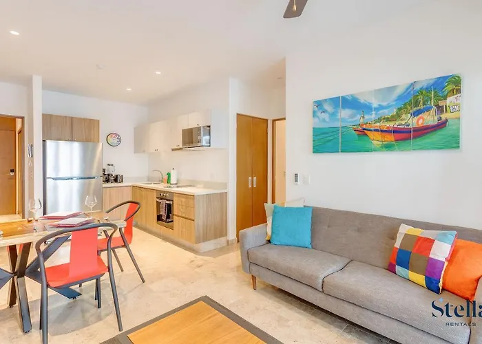 Ipana Condo, Rooftop Pools, Gym, Walk To Apartment Playa del Carmen