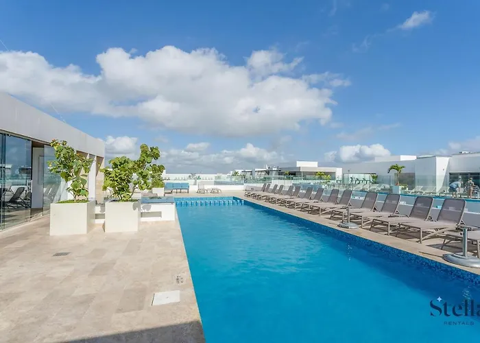 Apartment Ipana Condo, Rooftop Pools, Gym, Walk To Playa del Carmen