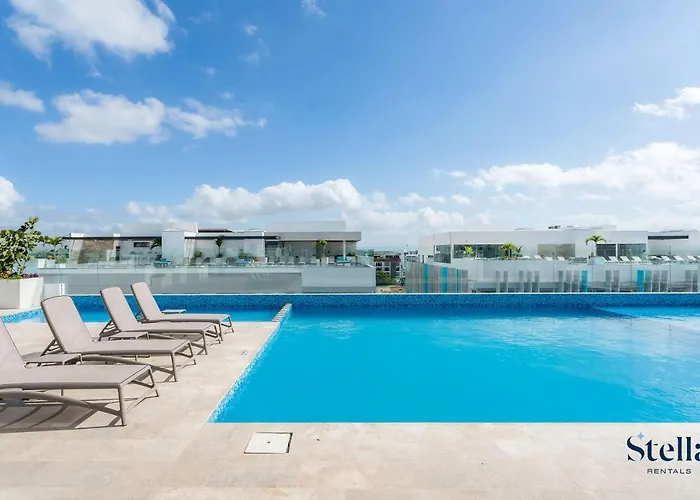 Ipana Condo, Rooftop Pools, Gym, Walk To Apartment Playa del Carmen