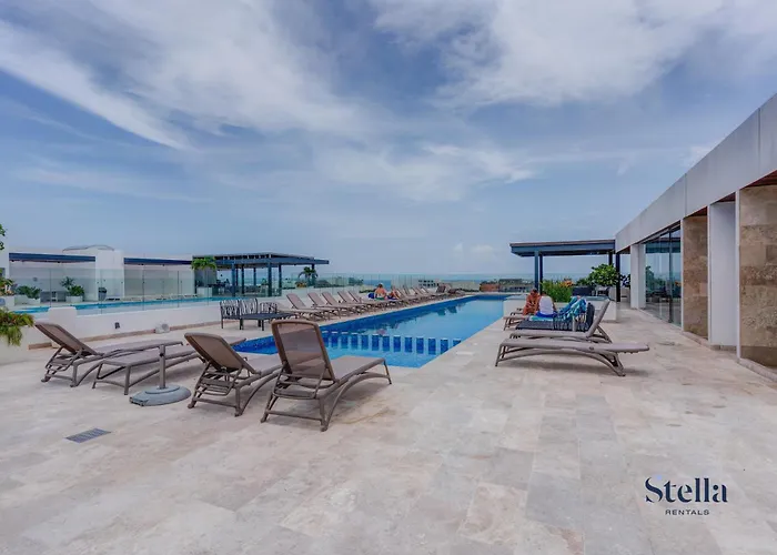 Ipana Condo, Rooftop Pools, Gym, Walk To Apartment Playa del Carmen
